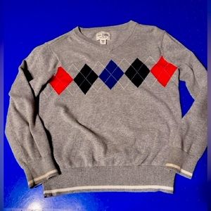 Boys argyle sweater and shirt